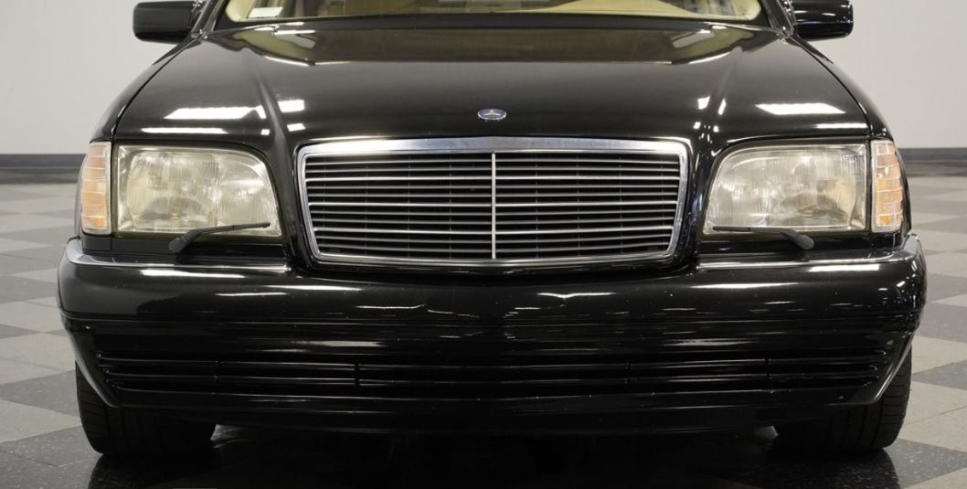 Custom Mercedes S Class  Sedan Front Bumper (1992 - 1999) - $690.00 (Part #MB-183-FB)